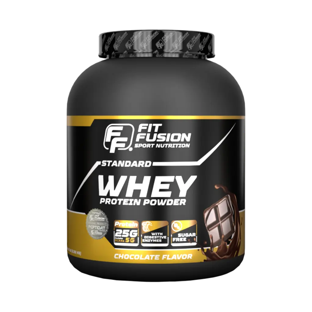 FitFusion Standard Whey Protein Chocolate [2.22 kg] Bottle 60 Servings
